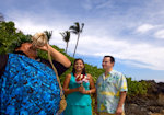 Hawaian Wedding Photo